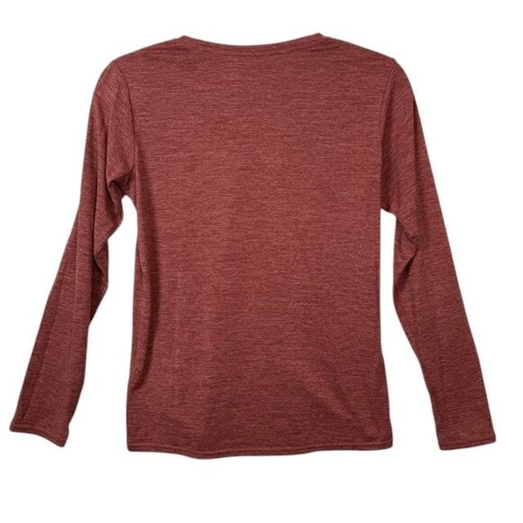 Patagonia Long-Sleeved Capilene Cool Daily Shirt Spacedye Clay Women's Size XS - Picture 4 of 12